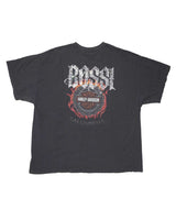 Bossi Vintage Rhinestone Tee Black
