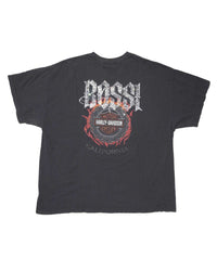 Bossi Vintage Rhinestone Tee Black