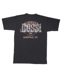 Bossi Vintage Rhinestone Tee Black