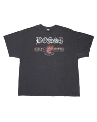 Bossi Vintage Rhinestone Tee Black