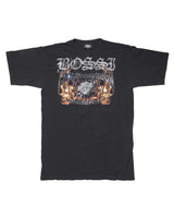 Bossi Vintage Rhinestone Tee Black