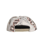 Bossi Vintage Rhinestone Hat White/Orange