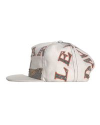 Bossi Vintage Rhinestone Hat White/Orange