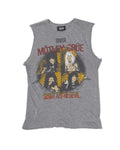 Bossi Vintage Rhinestone Sleeveless Tee Grey