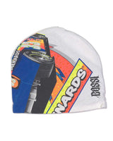 Bossi Vintage Rhinestone Beanie White