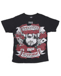 Bossi Vintage Rhinestone Tee Black