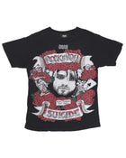 Bossi Vintage Rhinestone Tee Black