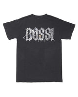 Bossi Vintage Rhinestone Tee Black