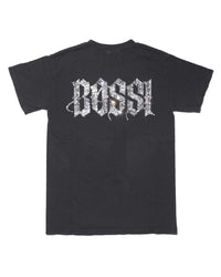 Bossi Vintage Rhinestone Tee Black