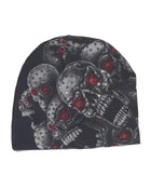 Bossi Vintage Rhinestone Beanie Black/Red