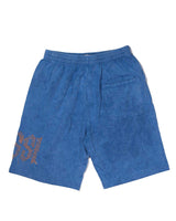 Bossi Vintage Rhinestone Shorts Blue/Orange 