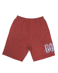 Bossi Vintage Rhinestone Shorts Red/White/Red