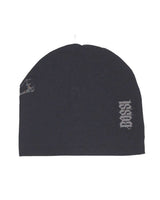 Bossi Vintage Rhinestone Skull & Crossbones Beanie Black