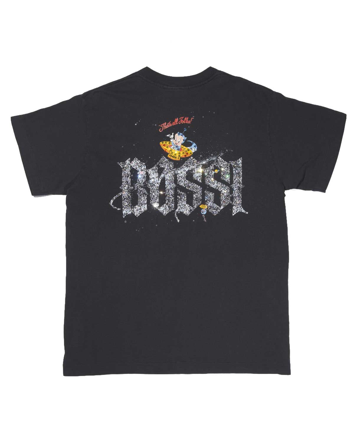 Bossi Vintage Rhinestone Tee Black