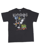 Bossi Vintage Rhinestone Tee Black