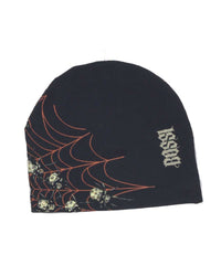Bossi Vintage Rhinestone Spiders Beanie Black