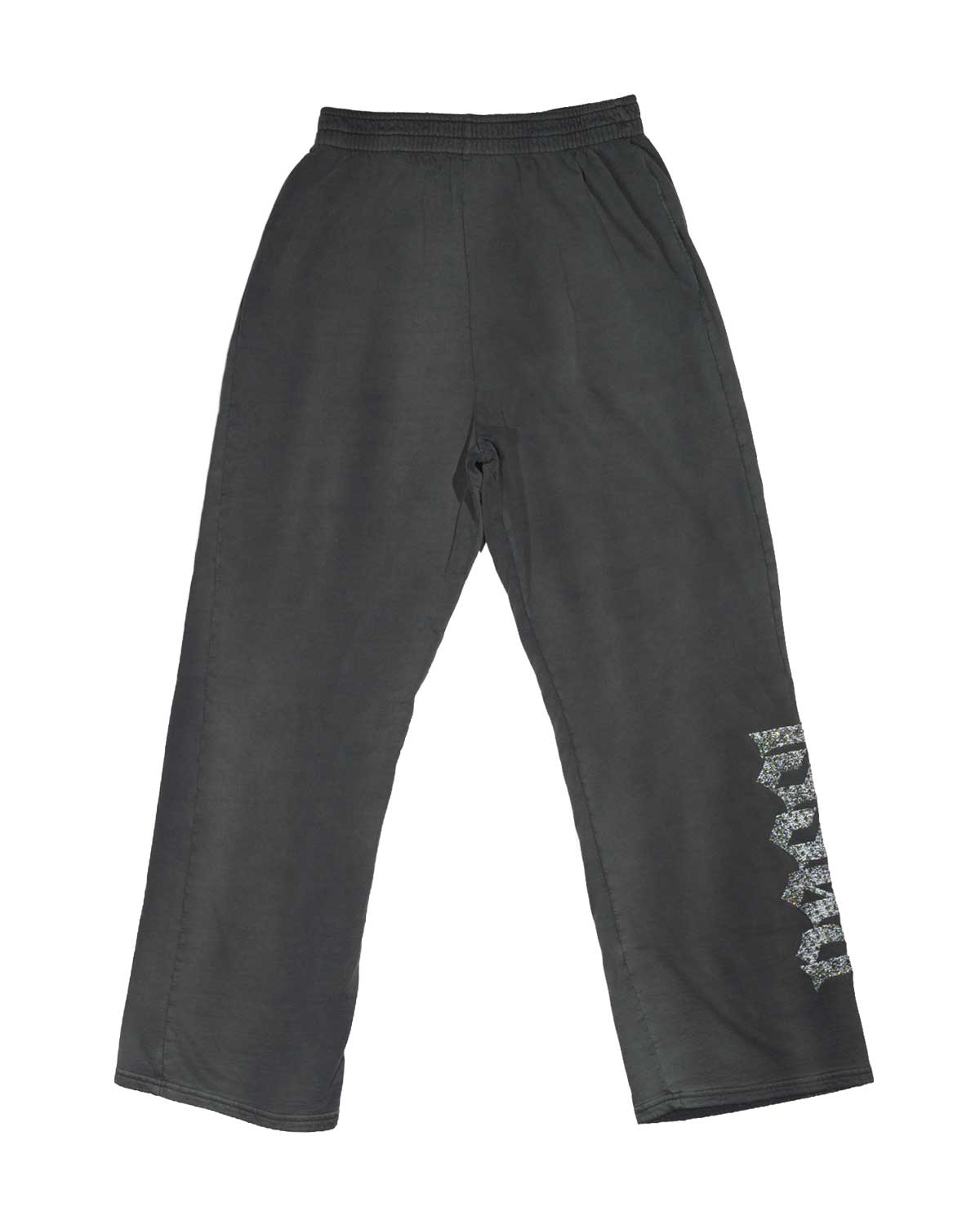 Bossi Vintage Rhinestone Sweatpants Black/White