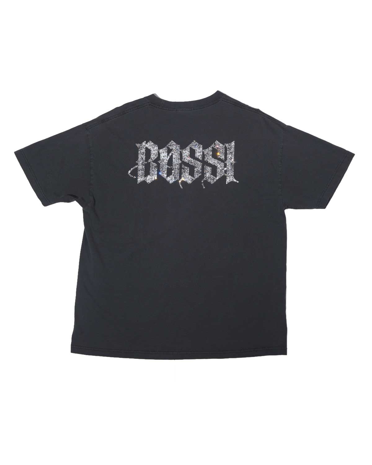 Bossi Vintage Rhinestone Tee Black