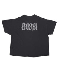 Bossi Vintage Rhinestone Tee Black