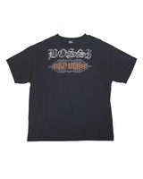 Bossi Vintage Rhinestone Tee Black