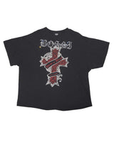 Bossi Vintage Rhinestone Tee Black