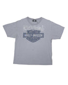 Bossi Vintage Rhinestone Tee Grey