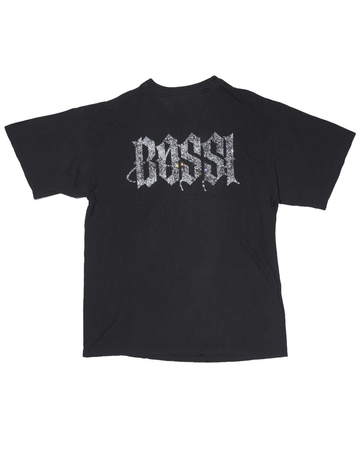 Bossi Vintage Rhinestone The Exploited Tee Black