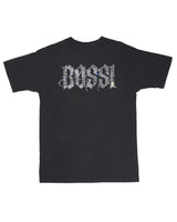 Bossi Vintage Rhinestone Unfknblvbl Tee Black