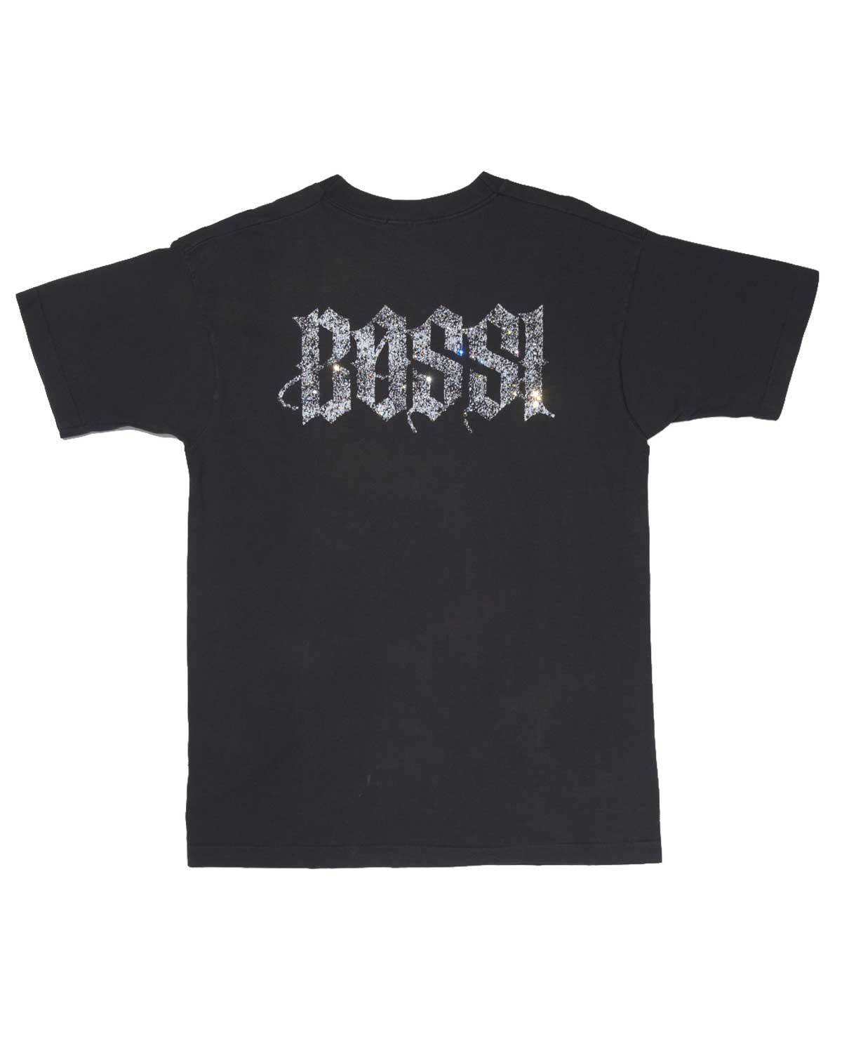 Bossi Vintage Rhinestone Unfknblvbl Tee Black