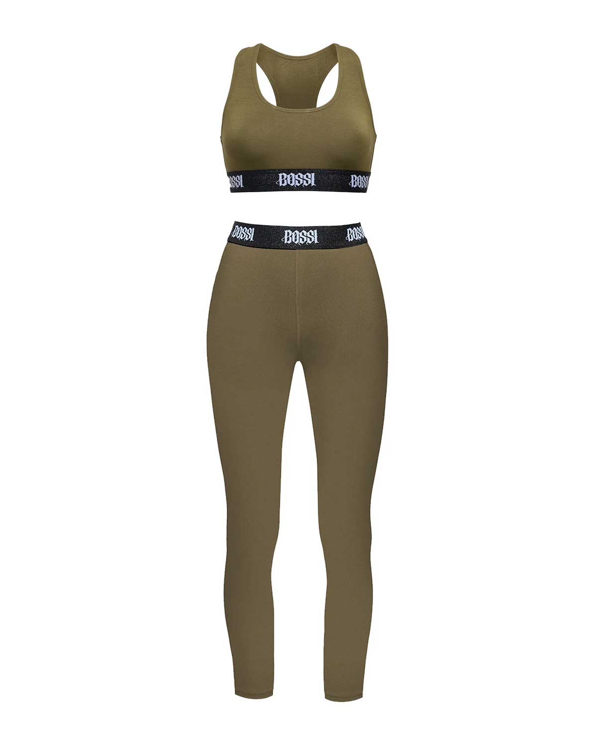 Bossi Women's Femme Leggings Set Olive