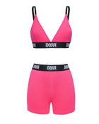 Bossi Women's Femme Short Set Pink