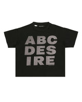 Bottega Desires ABC Desires Tee Black