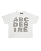 Bottega Desires ABC Desires Tee White