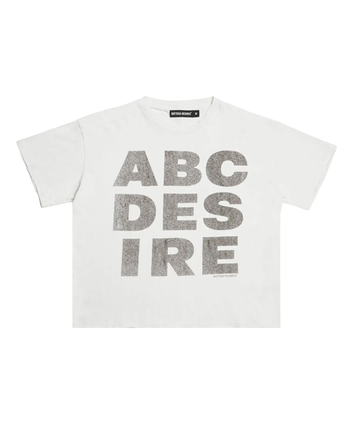 Bottega Desires ABC Desires Tee White