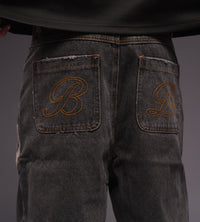 Bottega Desires Denim Shorts Black