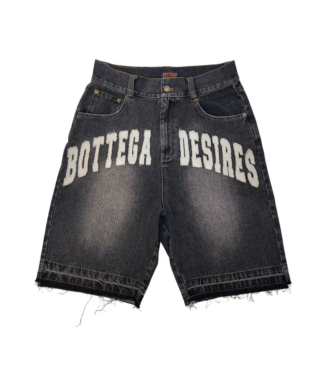 Bottega Desires Denim Shorts Black