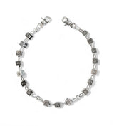 Bottega Desires Dice Game Wallet Chain Silver