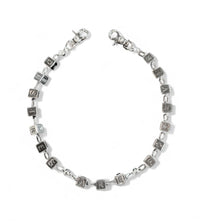 Bottega Desires Dice Game Wallet Chain Silver