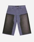 Bottega Desires Double Knee Shorts Blue