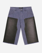 Bottega Desires Double Knee Shorts Blue