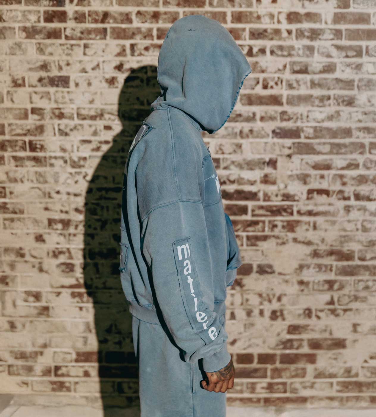 Bottega Desires Encore Hoodie Blue