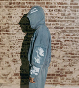 Bottega Desires Encore Hoodie Blue