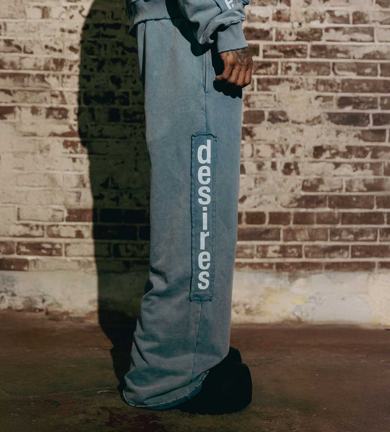 Bottega Desires Encore Sweatpants Blue