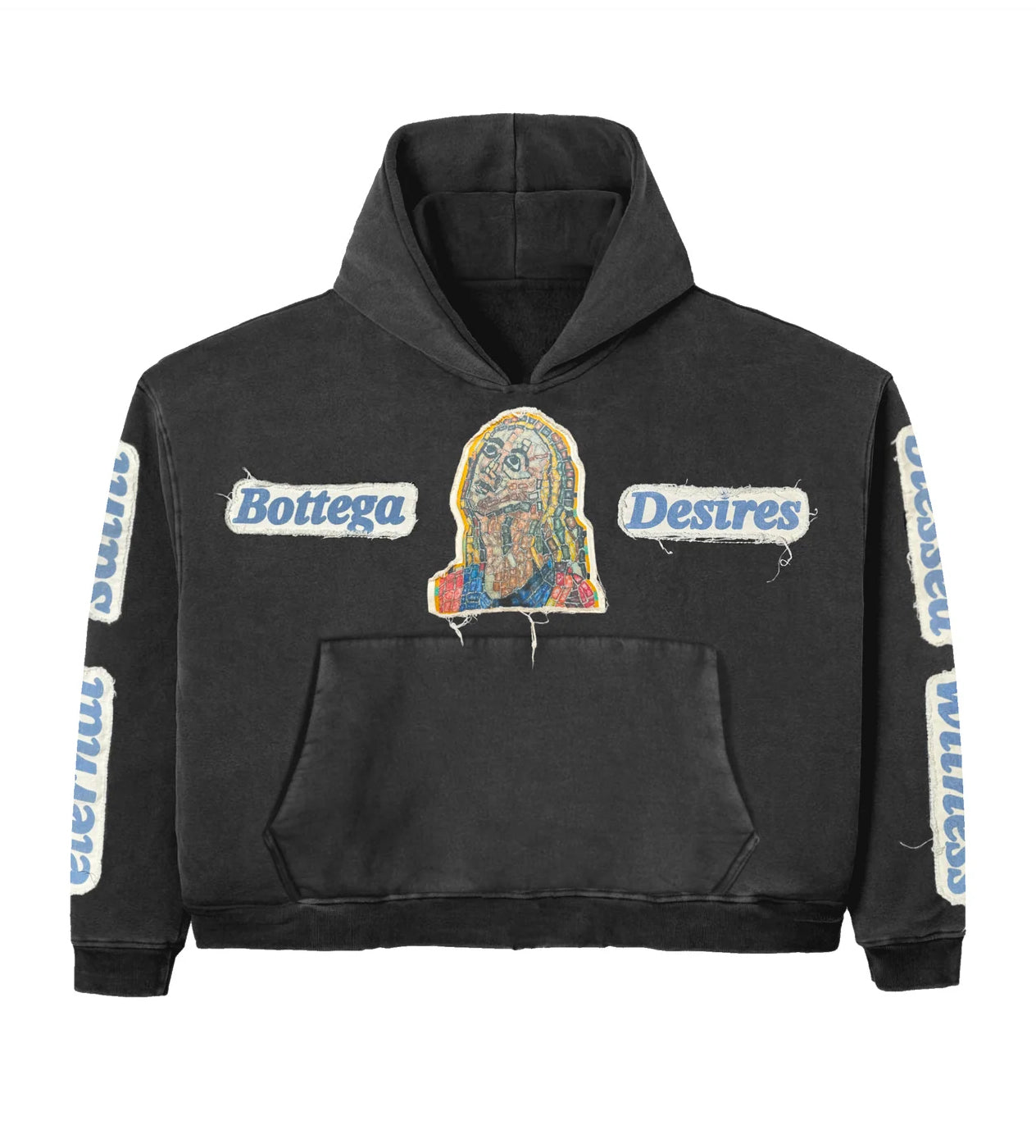 Bottega Desires Eternal Desires Hoodie Black