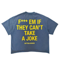 Bottega Desires F*** Em Tee Blue