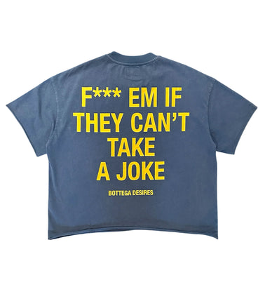 Bottega Desires F*** Em Tee Blue
