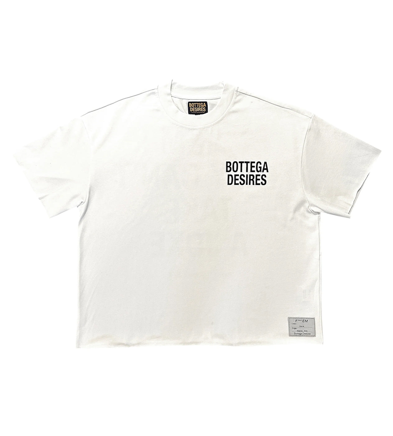 Bottega Desires F*** Em Tee White