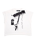 Bottega Desires Fire Of Desires Cutoff Tee White