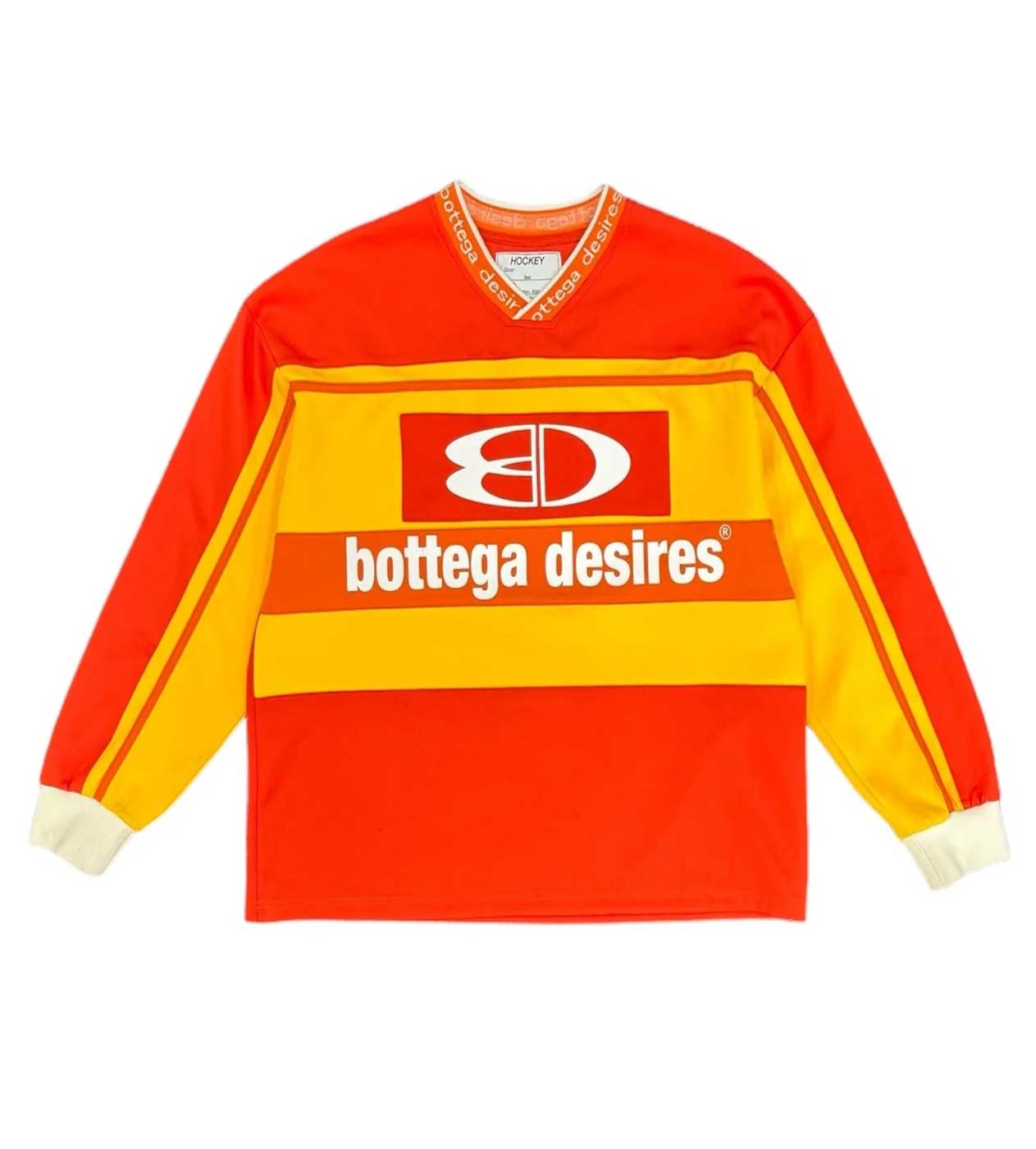 Bottega Desires Hockey Jersey Red