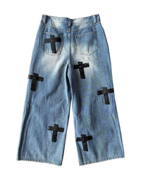 Bottega Desires Holy Grail Denim Pants Blue